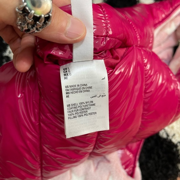 EUC Girl’s Size Large Epic Threads Reversible Puffer Vest Girl’s Aged 10-12 Yrs - Picture 8 of 12